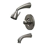 Whitehaus 614.825PR-POCH Blairhaus Washington 2 5/8-Inch Pressure Balance Valve with Showerhead and 