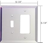 CRLデコラToggleコンボガラスミラープレート – クリア