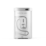 Jadeaudio JW1 ホワイト イヤホン オープンイヤー 完全ワイヤレスイヤホン TWS ながら聴き 開放型 bluetooth 5.3 ブルートゥース 耳を塞がない 耳掛け式 IPX5 防水 スポーツ ランニング ウォーキング 軽い FIIO (White)