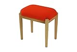 narumikk 木製スツール Olivia(オリビア) Lサイズ オレンジ 30-217