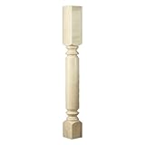 ブラウンwood-romanクラシックプレーン島半分column-pine 01080210pn2
