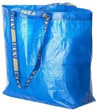 IKEA(イケア) フラクタ キャリーバッグ M ブルー 30161992