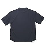 おたふく手袋 夏用Tシャツ[綿タッチ加工 汗染み軽減 オーバーサイズ]FB-710 チャコール Mサイズ