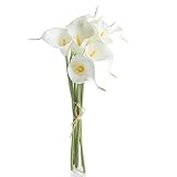 工場直接クラフトホワイト人工コールLilyバンドル花のアレンジメントや結婚式、ホームデコレーション