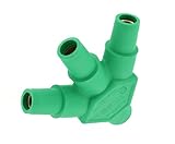 Leviton 16A23-G 16-Series Taper Nose, Male-Female-Female-Female, Multi-Way Connector, Cam-Type Conne