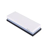 CO-Z キッチン包丁 砥石 両面砥石 研ぎ石 研ぎ器 台付 家庭用砥石 中仕上用 (#6000/#1000)