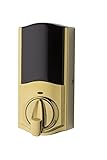 Kwikset Kevo (2nd Gen) Touch-to-Open Bluetooth Smart Lock in Polished Brass [並行輸入品]