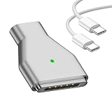 JIMIGUGU USB Type C Magsafe2 対応 急速充電アダプター T-Tip互換 磁気充電 65W 100W PD Mac充電器 2012-2017 MacBook Air 対応 付き 1.5M 最大100W 5A PDケーブル