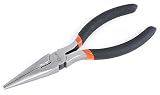 Tactix 700101T Long Nose Plier, 160mm, Black/Orange [並行輸入品]