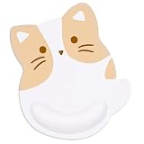 Newseego マウスパッド かわいい リストレスト 一体型マウスパッド 低反発リストレス 人間工学 手首 クッション キャラクター 滑り止め 水洗い 耐久性良い 疲労軽減 ゲーム 仕事用 パソコンパッド 可愛い猫柄