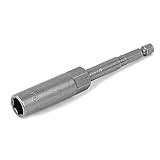 uxcell　アダプター 六角ソケットナットドライバー　磁気　10mm六角ソケット 100mm長