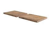 【北米古材】オールドボードハーフ2×10　厚み約18mm×幅230～240mm×長さ300mm　2枚セット (OBH210-300-2)