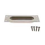 B Blesiya 引手　取手　凹型フラッシュハンドル　エレガント　黄銅製構造　快適的な　装飾品　家具美化　120mm×40.5mm×13.5mm　ネジ付き