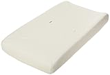 TL Care Velour Fitted Contoured Changing Pad Cover made with Organic Cotton, Natural Color by TL Car