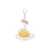 ぐでたま 02 ぐでたま Bデザイン[グラフアートイラスト] 連結アクリルキーホルダー