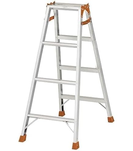 Amazon.co.jp: ピカ(Pica) アルミ製幅広兼用脚立 4尺 KW-120 120cm 4段