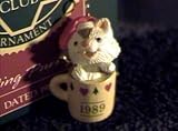 1989 Hallmark Keepsake Ornament Collector's Club Sitting Purrty【クリスマス】【ツリー】 [並行輸入品]
