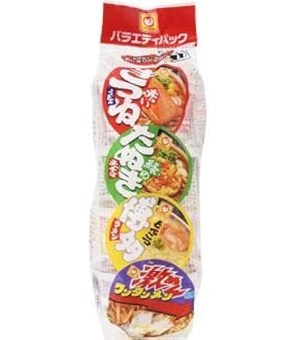 Amazon.co.jp: 赤いきつね・緑のたぬき マルちゃん まめバラエティ