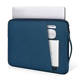 ノートパソコンスリーブ 14インチ コンピューターケースバッグ 15インチ MacBook Air M4 A3241 M3 A3114 M2 A2941 2025-2023、HP Lenovo Acer ASUS Chromebook 14、Atrovirens用