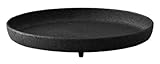 gardens(ガーデンズ) 受皿 エコプレート丸型 8号 ブラック