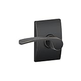 Schlage F10MER716CEN Century Collection Merano Passage Lever, Aged Bronze by Schlage Lock Company