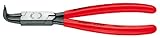 クニペックス KNIPEX 4421-J21 穴用スナップリングプライヤー 曲(SB)