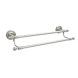 Allied Brass 30" Double Towel Bar Polished Nickel [並行輸入品]