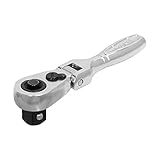 トネ(TONE) コンパクトショート首振ラチェットハンドル(ホールドタイプ) RH3FCHS 差込角9.5mm(3/8")