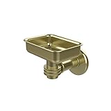 Allied Brass 2032D-SBR Continental Collection Soap Dish, Satin Brass [並行輸入品]