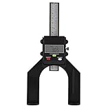 デジタル高さゲージ デジタル深さゲージ 80mm ルータービットゲージ LCD磁気自立型 ハンドルーター デジタルタイヤ 深度ゲージ 木工ツール