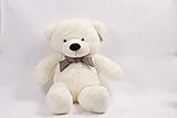 yunnasi 31インチスーパーソフト寝具Bear Toy Stuffed Animal Plush ( 80 cmホワイトBear )
