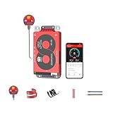 DALY スマート 4S BMS 12V 100A WiFi モジュールおよび CAN 485 通信保護ボード付き、リチウムイオンリチウム電池パック用 (4S 12V スマート BMS+RS485+CAN+WiFi モジュール、100A)