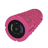 stan フォームローラー 電動 ストレッチ ポール 振動 筋膜リリース トリガーポイント USB (ピンク, EX)