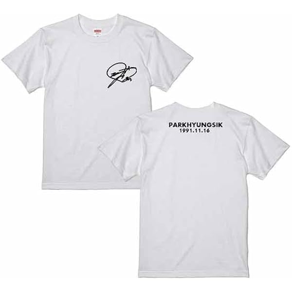 韓国 トゥエルブ POP-UP STORE パクヒョンシク　オグィ　限定Tシャツ Amazon.co.jp: パクヒョンシク パク・ヒョンシク サイン ネーム