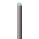 タカショー　ポールライト（100V)　スタイルポールライト　カラット1型　HFD-W33S　●72719300　【エクステリア照明 ライト】 本体：シルバー／LED：白