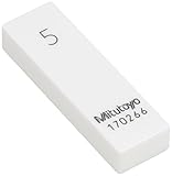 ミツトヨ(mitutoyo) レクタンギュラゲージブロック セラミックス製 1級 5mm 613615-03