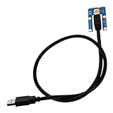 HOMSFOU ノートパソコン用PCIeライザーカード USB接続外付けグラフィックスカード拡張ケーブル ゲーミング マルチメディア向けパフォーマンス強化ツール