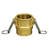 【カムロック】【10個セット】レバーカップリング メスネジ型カプラー（メス×メスネジ） ブロンズ製 3インチ 80A