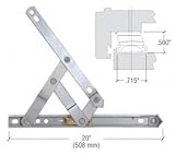 20" 4-Bar Standard Duty Stainless Steel Friction Hinge [並行輸入品]