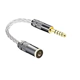 waveman 4.4mm バランス ケーブル 4.4mm 5極 バランス 接続 変換 5極 ケーブル 7N 単結晶銅 バランス 4.4mm to 4.4mm ケーブル 延長 コード NW-WM1A NW-WM1Z NW-ZX300 PHA-2A TA-ZH1ES に対応 1.2m (4.4mm オス-メス 10cm)