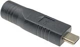 USB Type-C(オス)-DC(外径6.0/内径4.4mm)(メス)PD出力変換アダプター, 20V出力対応, ノートパソコン充電用 (3.0*1.1)