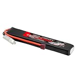 GOLDBAT 電動ガン用 リポバッテリー 1300mAh 2S 20C 7.4V リポバッテリー リポバッテリー エアガン AKシリーズDeans プラグ付き