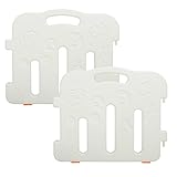 フォレストベビーサークル (ホワイト) 連結して拡張可能♪ 2枚セット if04-whi