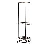 山善(YAMAZEN) 回転ハンガーラック スリムタイプ YDH-7700(BR)