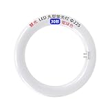 LED蛍光灯 丸型 丸形 30W形 グロー式器具工事不要 30形 1000LM 9W ソケット可動 環形30型 (1本, 電球色) 慧光 CYL-30-Y