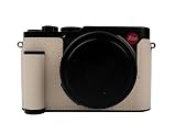 CLC handmade 対応 Leica D-LUX8/Leica D-LUX 8 専用 カメラケース カメラカバー カメラバッグ 本革 頭層牛革本体+メタルベースプレート+ハンドル (Creamy White)