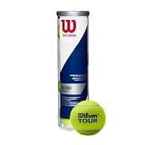 Wilson(ウイルソン) プレッシャーライズド 硬式テニスボール ツアー スタンダード(1缶4球入)(WRT103800)＜WILSON TOUR STANDARD＞