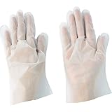 川西工業 ポリエチレン手袋 ストレッチ 100枚入 #2017 クリア L