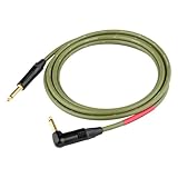 KAMINARI GUITARS ギターシールド Electric Bass Cable2 3m 鶯[Moss Green] K-BC2-3LS