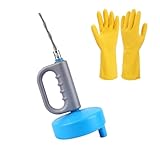 VARMHUS ワイヤーパイプクリーナー ワイヤー式のクリーナー 排水溝ワイヤークリーナー 排水管詰まり取り 排水溝つまり解消 お風呂 トイレ 洗面台 台所 4段階スプリング